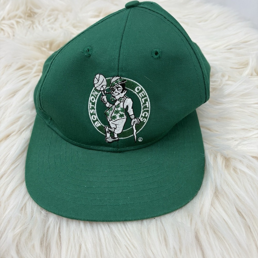 Boston‎ Celtics NBA Adjustable Snapback Hat Cap Green One Size Logo